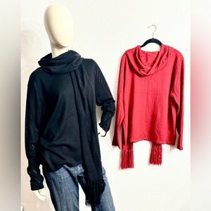 2 Fall Sweater and Scarf Sets by TanJay.     2S-1